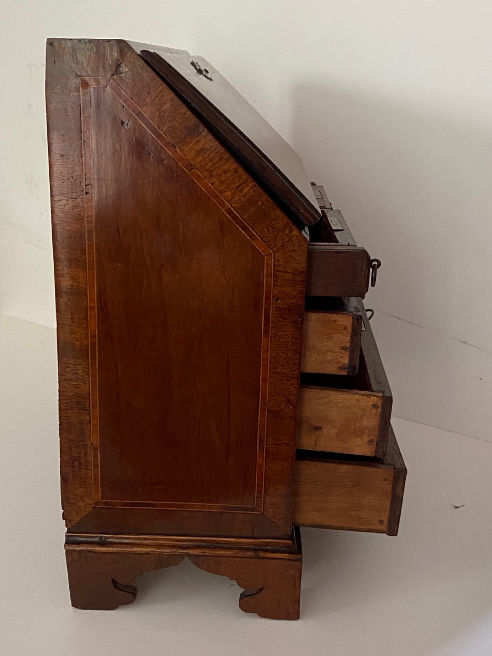 Apprentice Mahogany Fall Front Writing Desk. View X