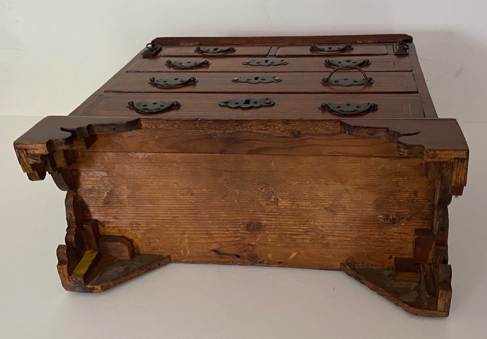  Apprentice Mahogany Fall Front Writing Desk. View XII