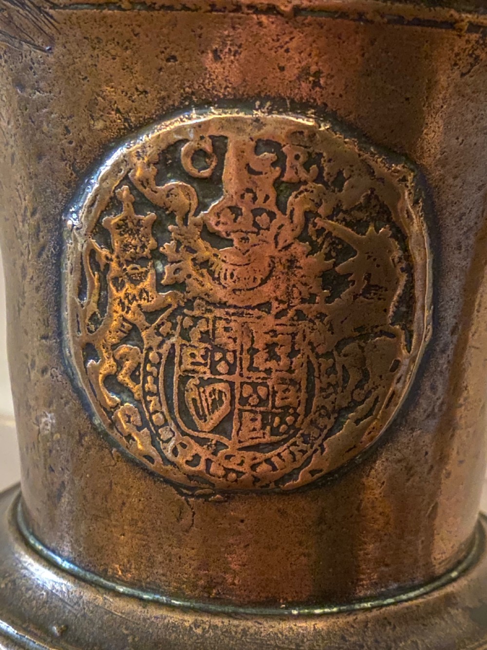 Charles II Gunmetal Pestle and Mortar View VII