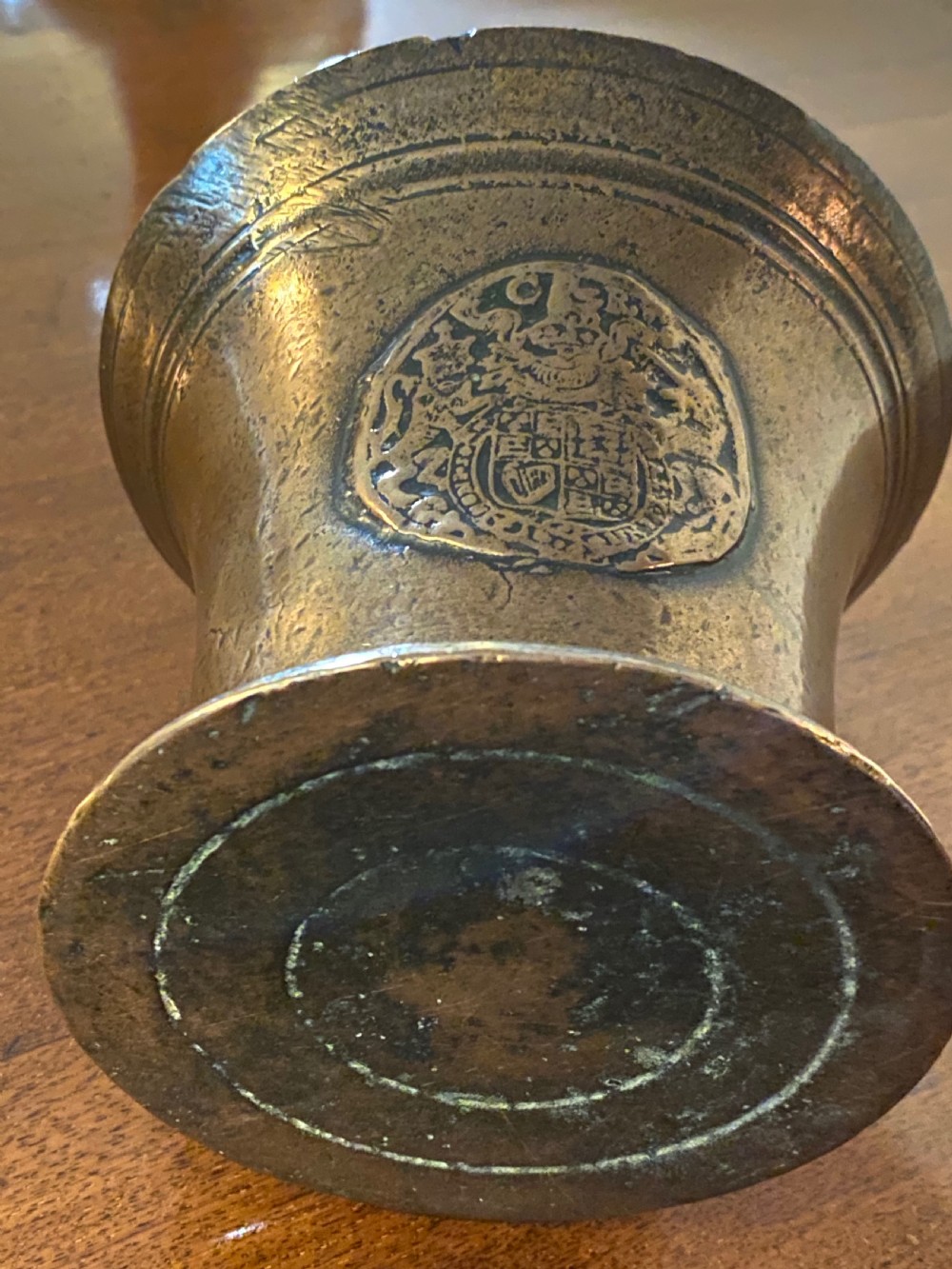 Charles II Gunmetal Pestle and Mortar View VIII
