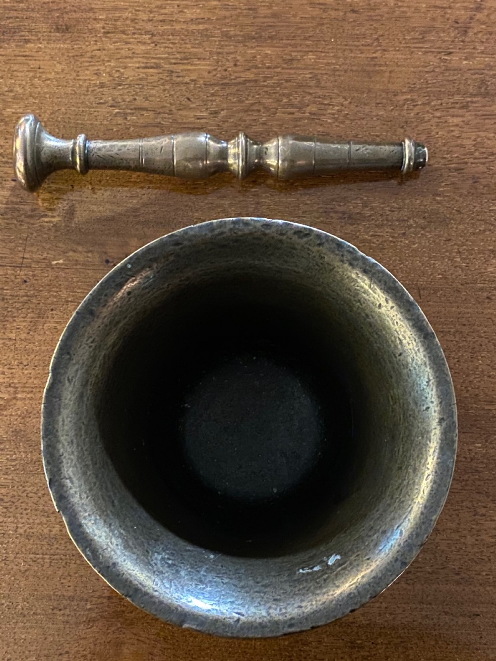 Charles II Gunmetal Pestle and Mortar View IX