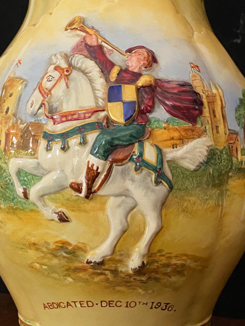 Limited Edition Edward VIII Musical Coronation Jug.  View IV