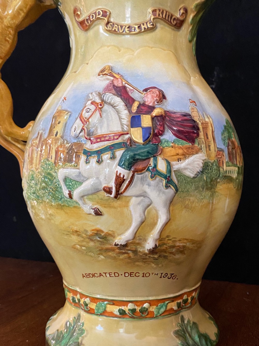 Limited Edition Edward VIII Musical Coronation Jug.  View V