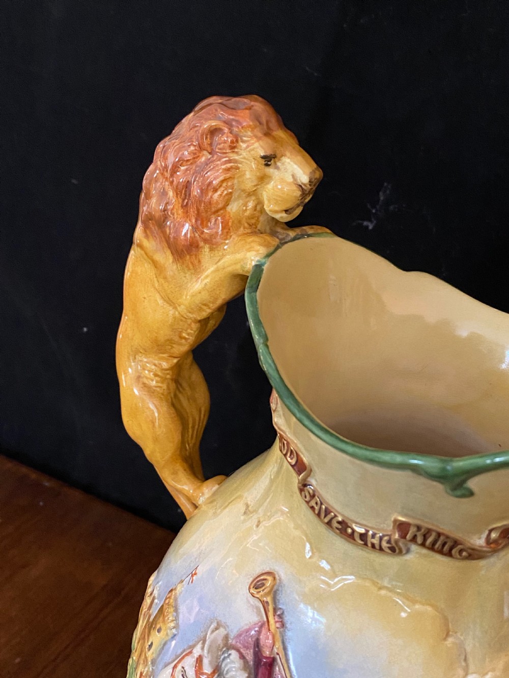 Limited Edition Edward VIII Musical Coronation Jug.  View VI