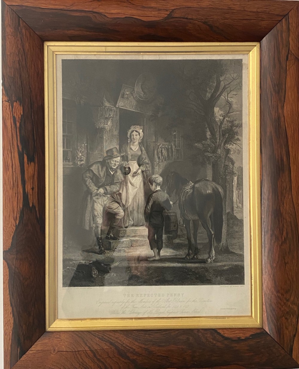 Engraving by Robert Bell 1807-1864
