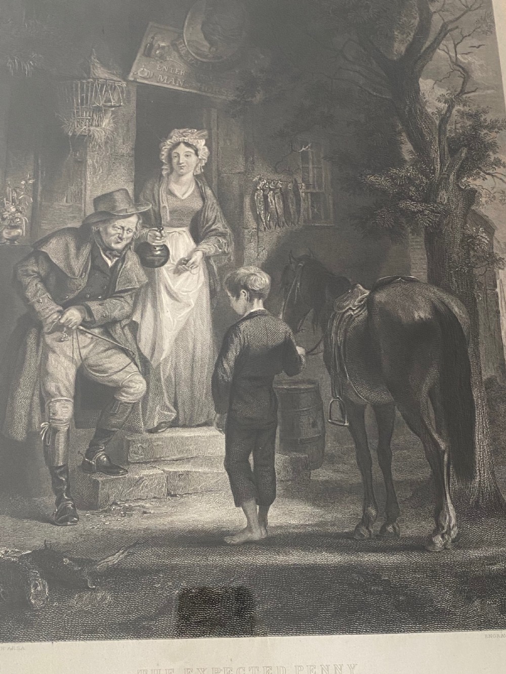 Engraving by Robert Bell 1807-1864 View VIII