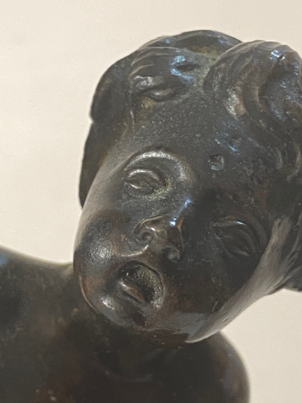 18th Century Bronze Putto  View VII