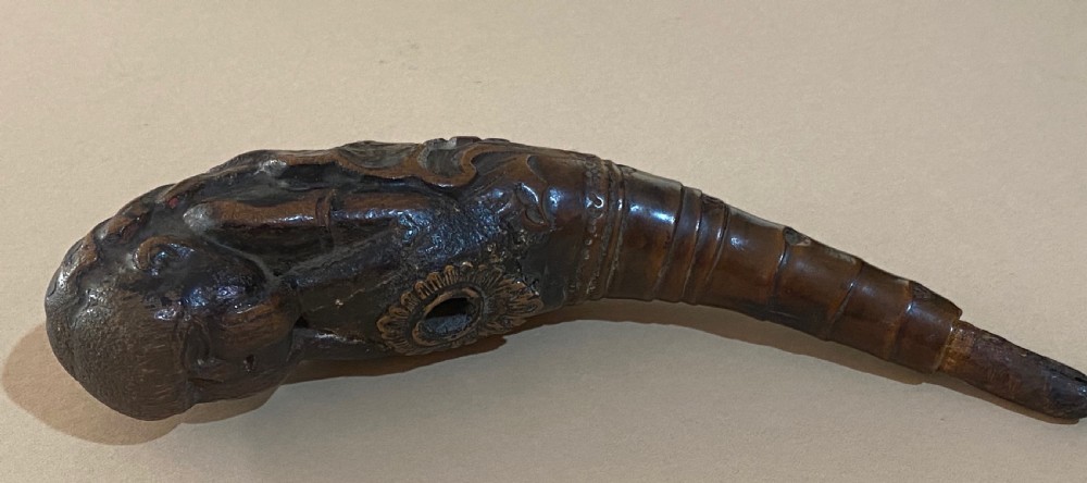 Chinese 18th Century Bamboo Pipe View II