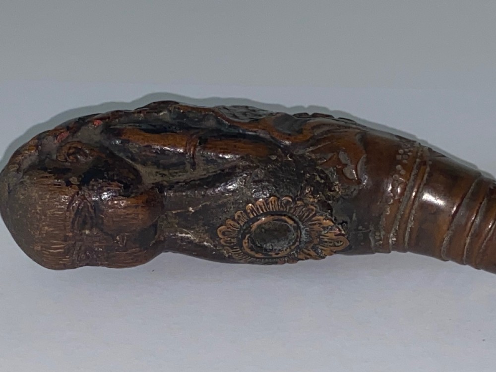 Chinese 18th Century Bamboo Pipe View VI