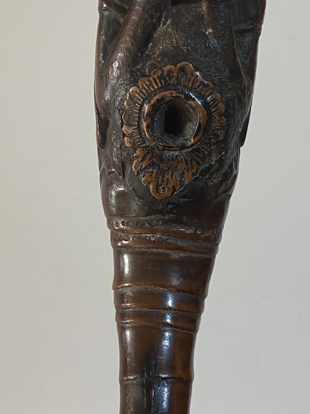 Chinese 18th Century Bamboo Pipe View VII