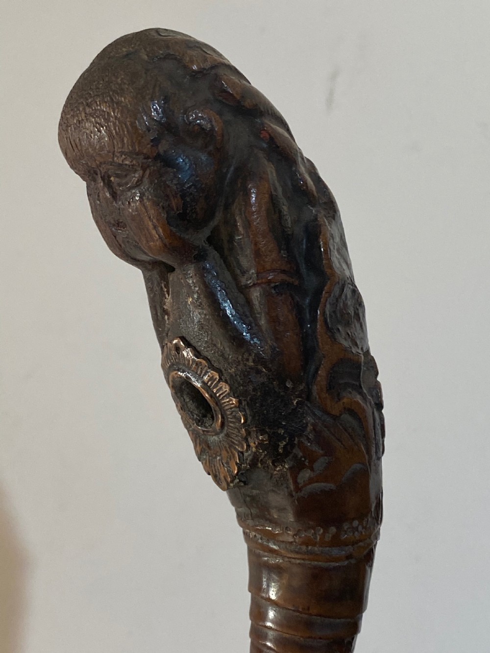 Chinese 18th Century Bamboo Pipe View VIII