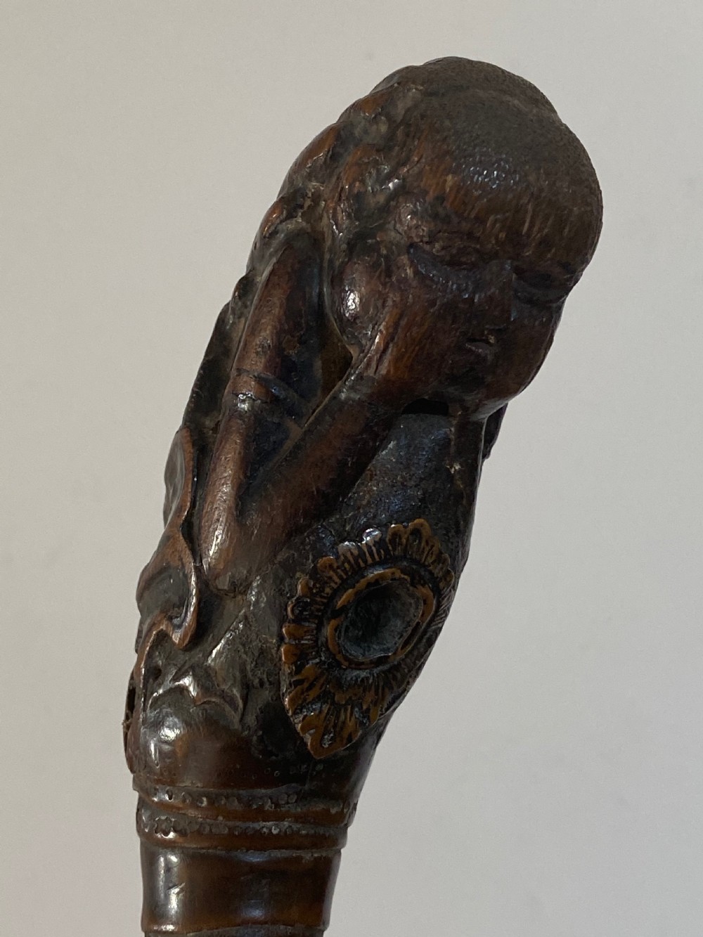 Chinese 18th Century Bamboo Pipe View IX