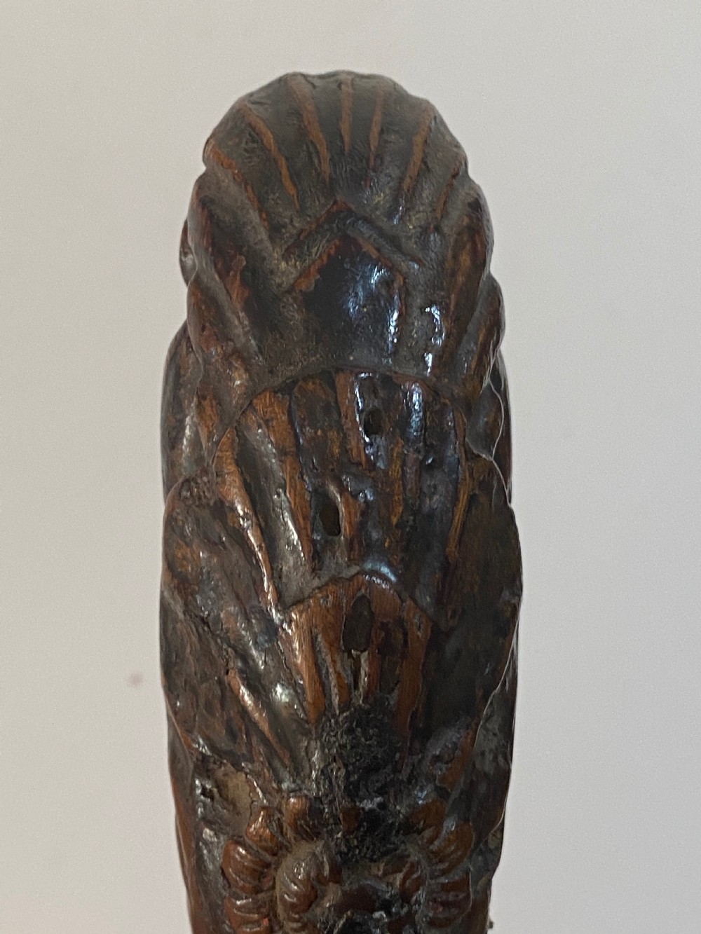 Chinese 18th Century Bamboo Pipe View XIII