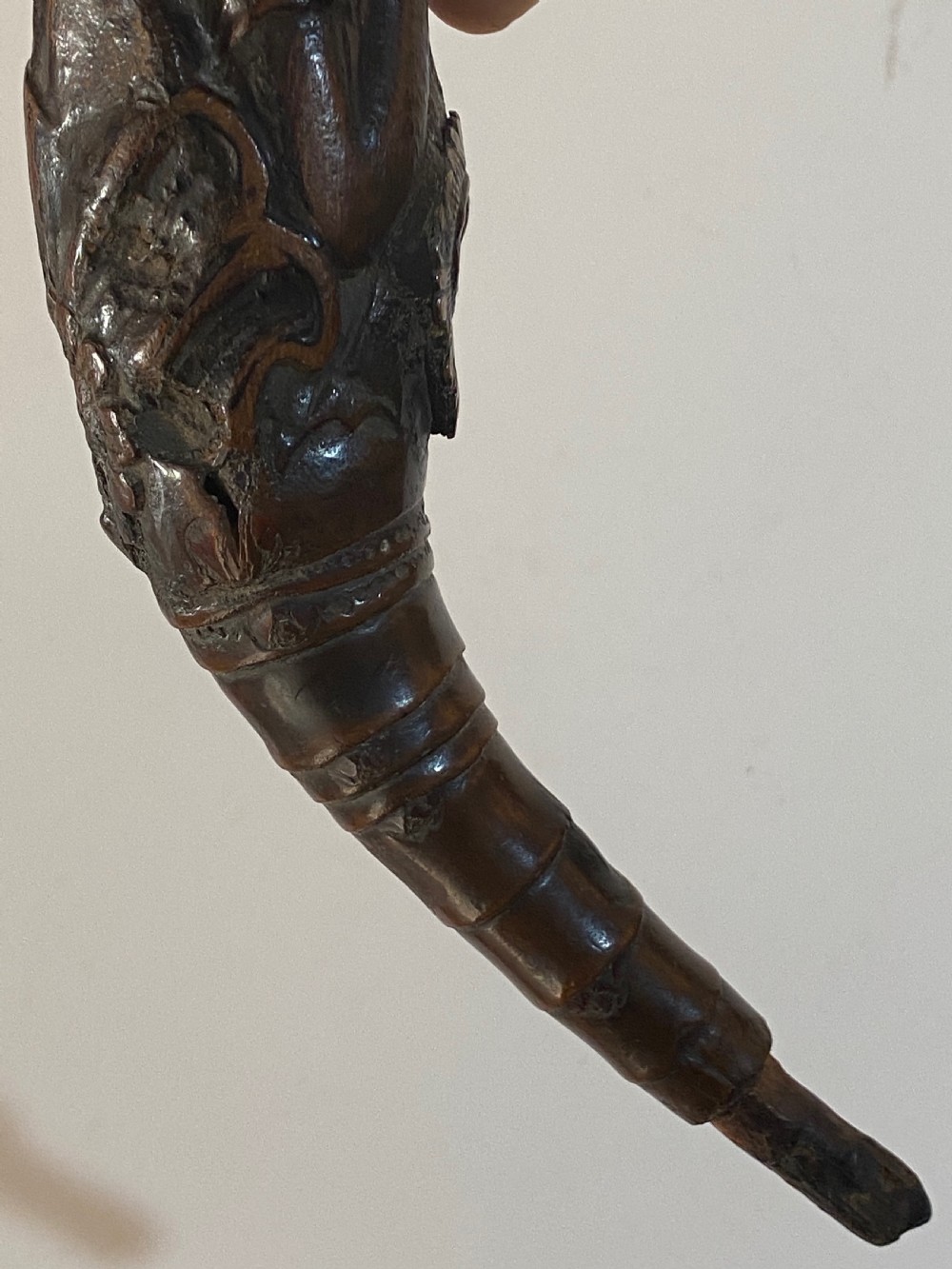 Chinese 18th Century Bamboo Pipe View XV