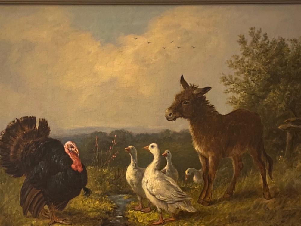 Oil on Canvas attributed to Herbert William Weeks (act 1856-1904) View II