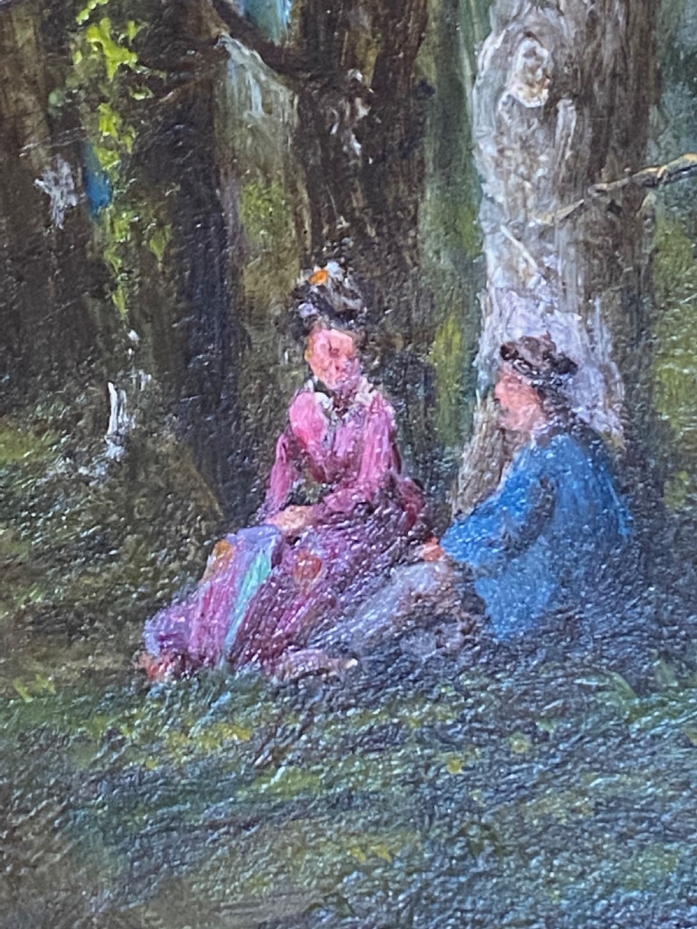 Robert Burrows (1810-1883) Oil on Panel View II