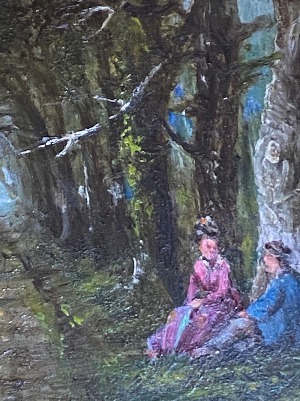 Robert Burrows (1810-1883) Oil on Panel View IV