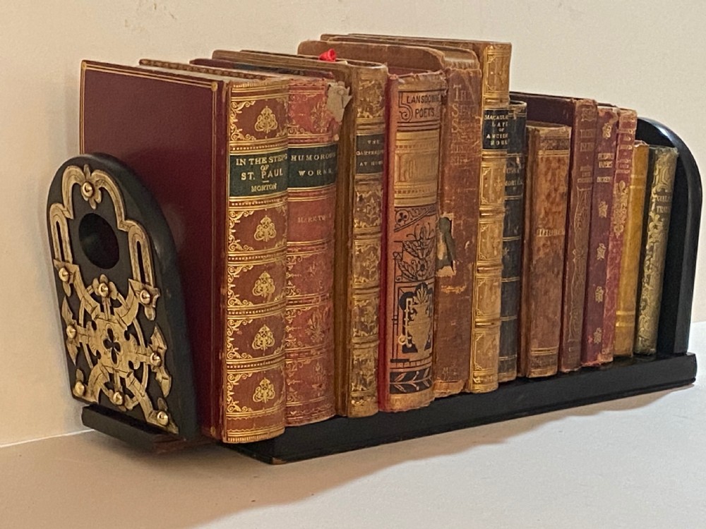 Victorian Brass Mounted Coromandel Book Slide View VIII