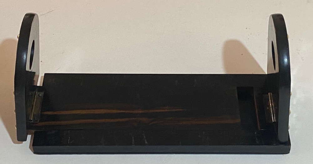 Victorian Brass Mounted Coromandel Book Slide View IX
