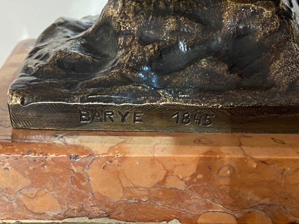 Bronze By Antoine-Louis Barye (1795-1875) View VIII