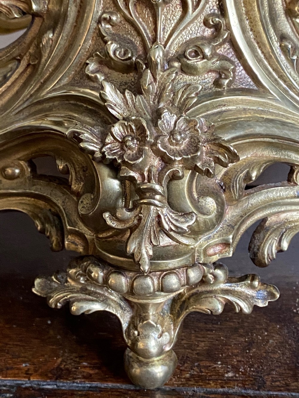 19th Century French Gilt Ormolu Clock View IV
