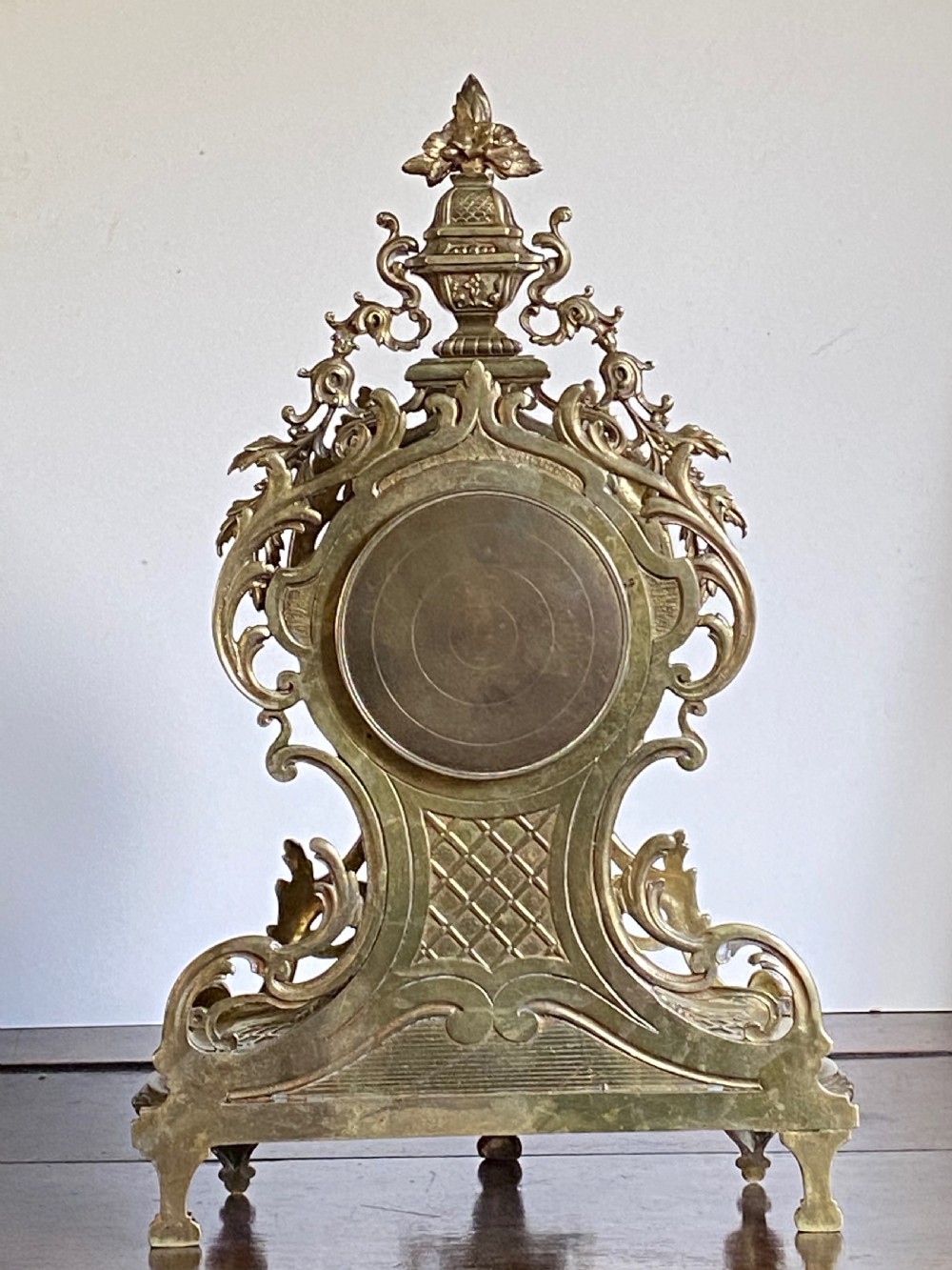 19th Century French Gilt Ormolu Clock View VIII