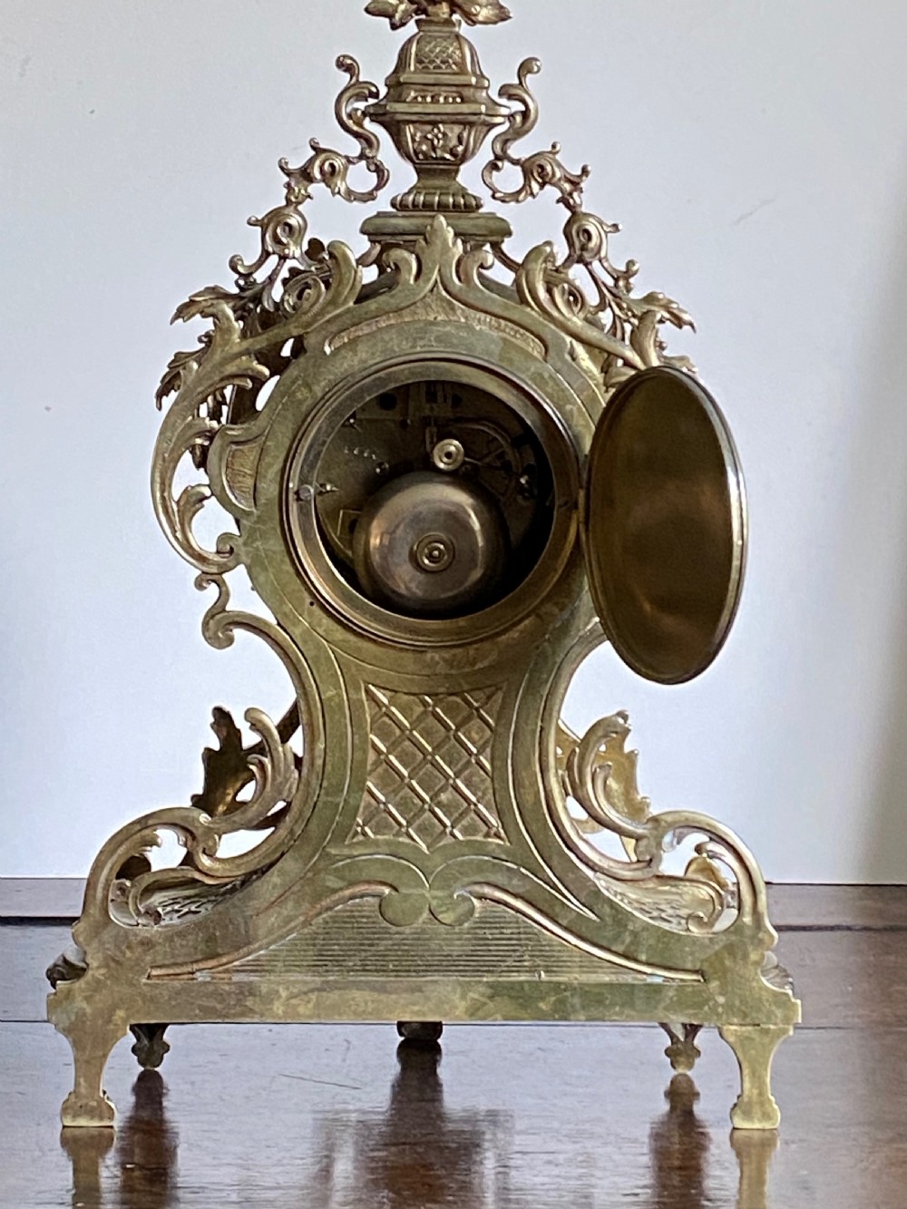 19th Century French Gilt Ormolu Clock View X