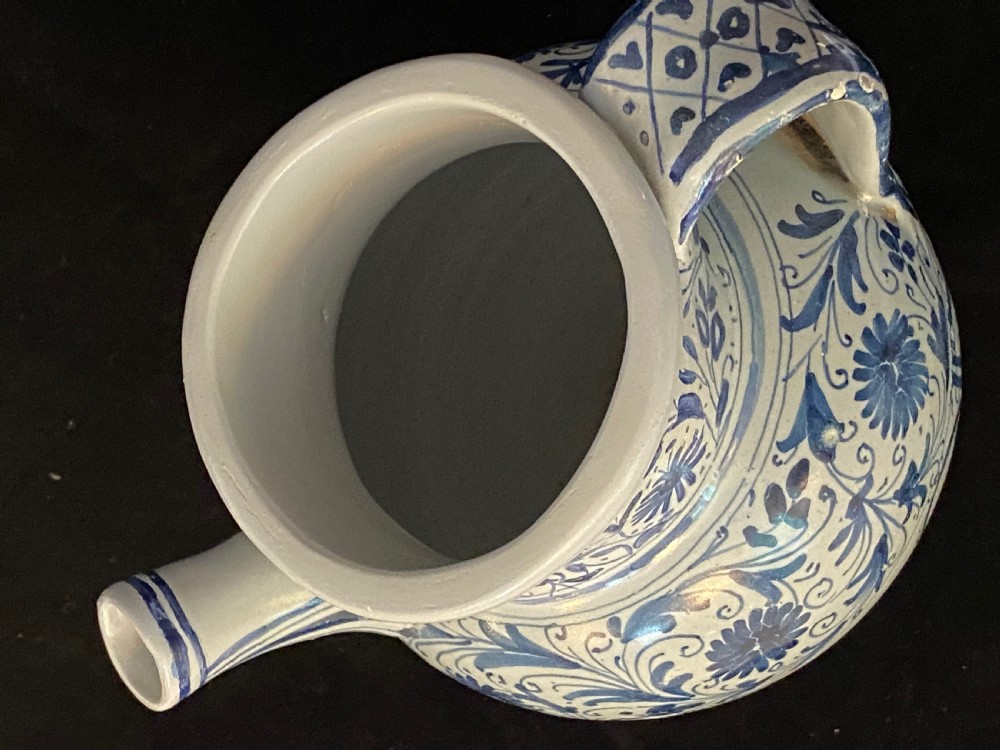 18th Century Dutch Delft Drug Jar View VI