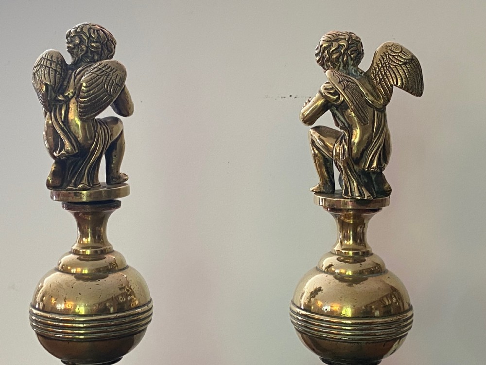 Antique Fire Dogs. View VII