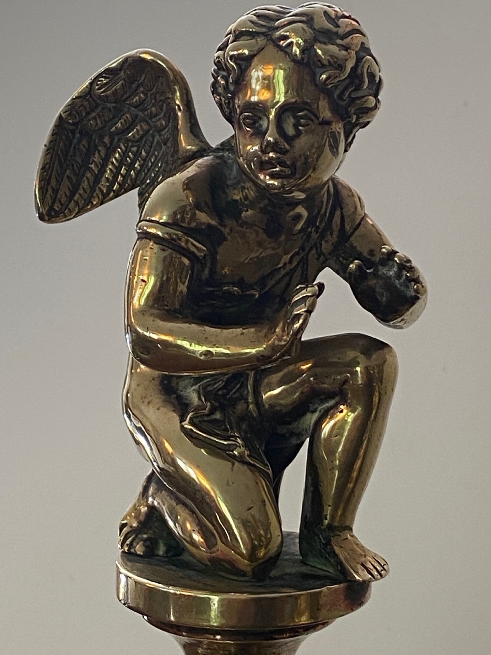 Antique Fire Dogs. View VIII