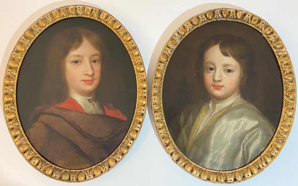 17th Century Pair of Anglo-Irish Portraits