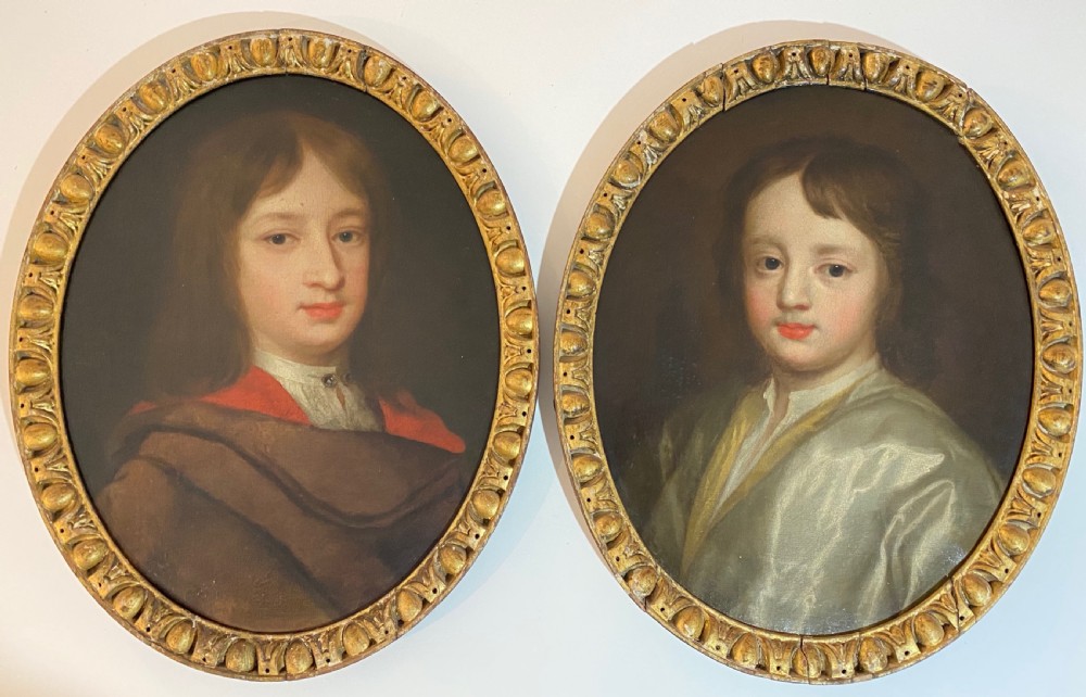 17th Century Pair of Anglo-Irish Portraits View II