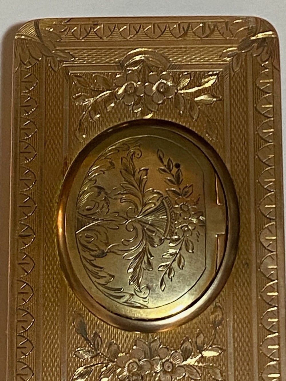 French Gilt Brass Musical Automata Box with Singing Bird View II