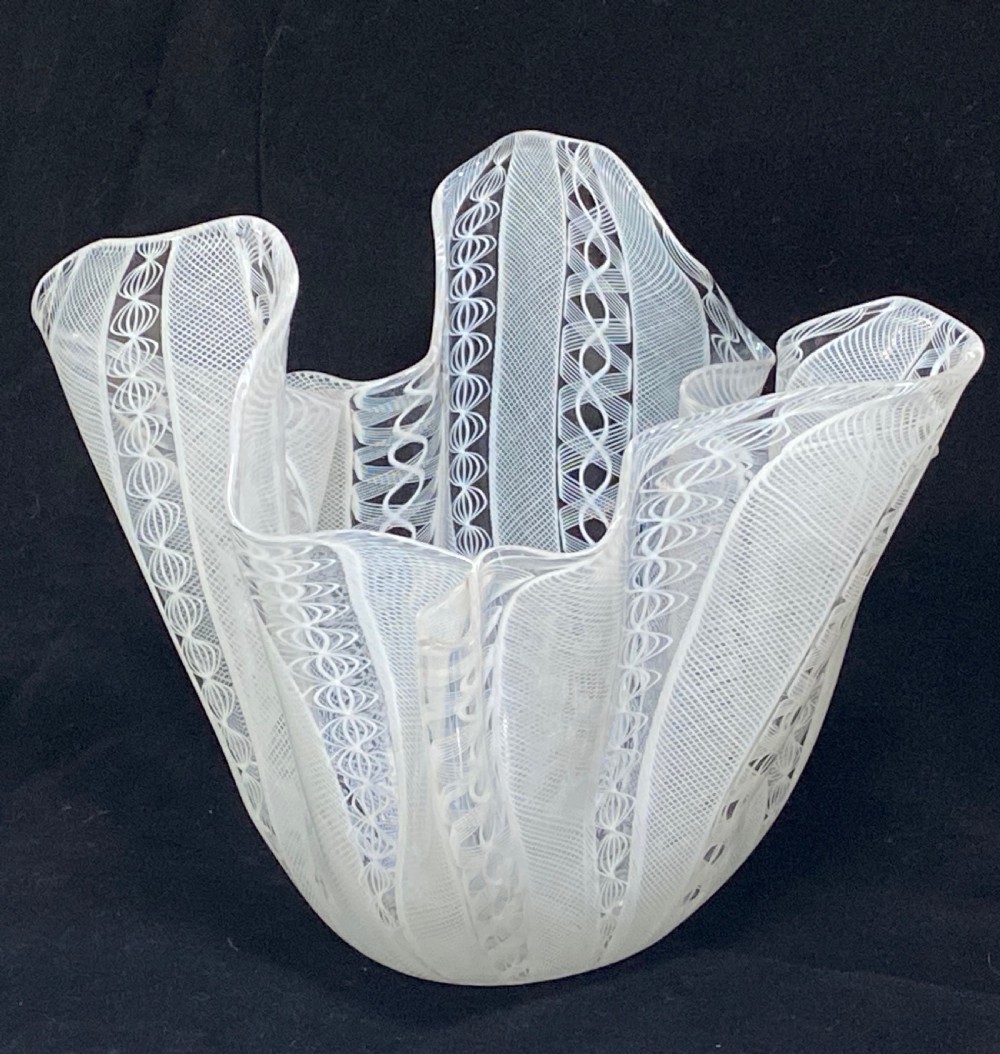 Murano Glass Handkerchief Vase View II