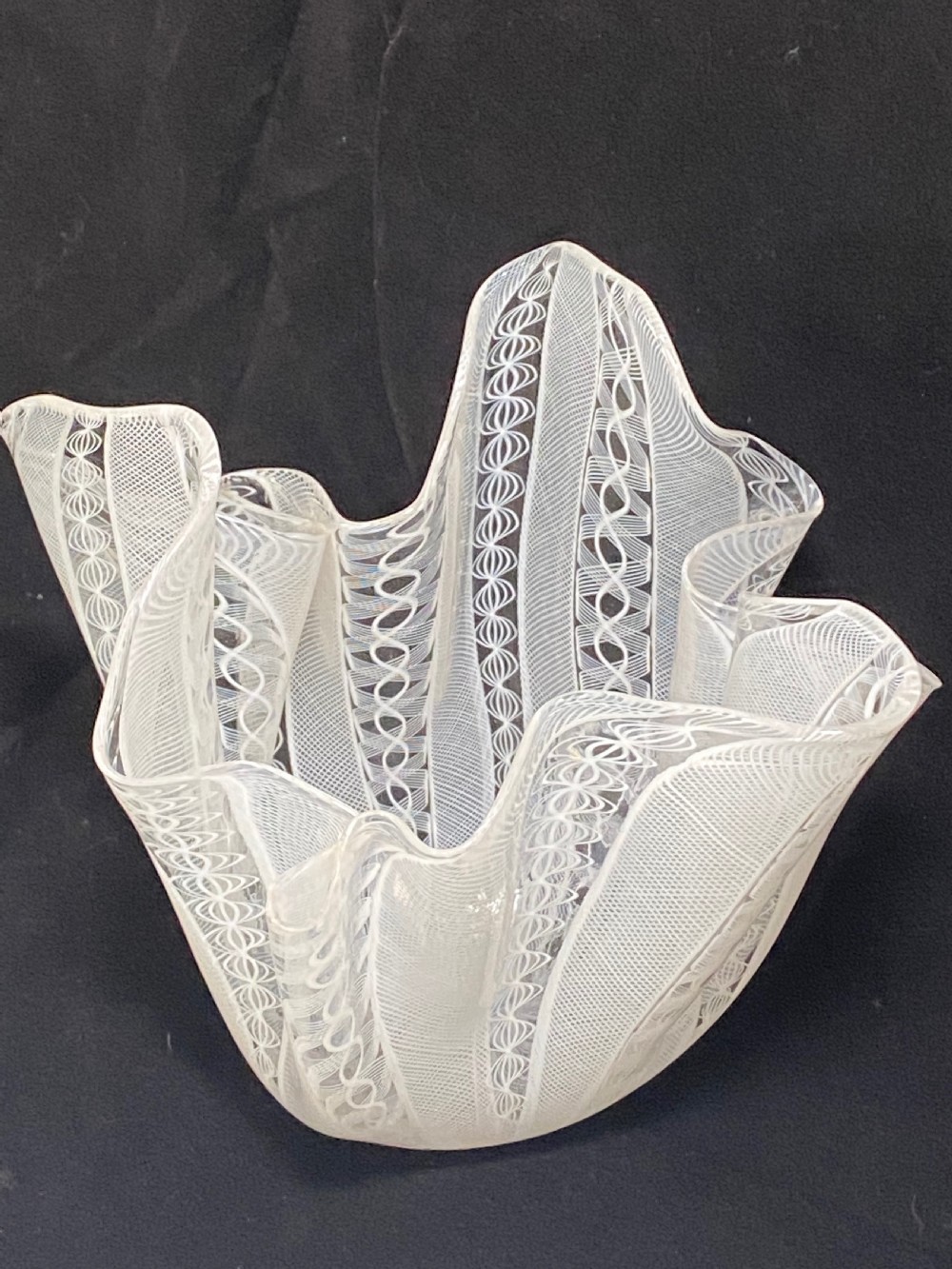 Murano Glass Handkerchief Vase View III