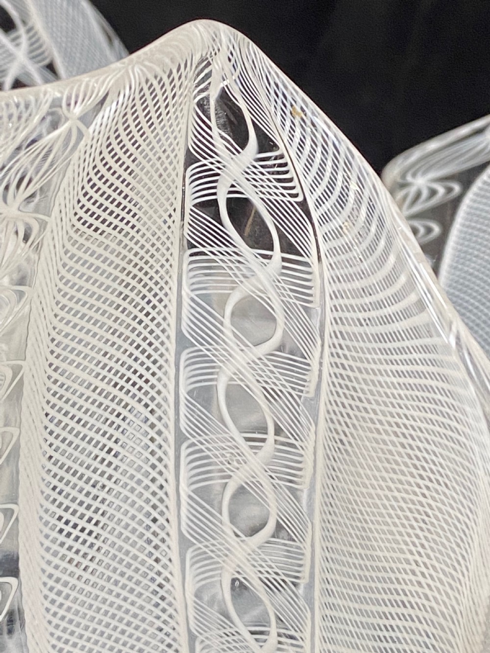 Murano Glass Handkerchief Vase View V