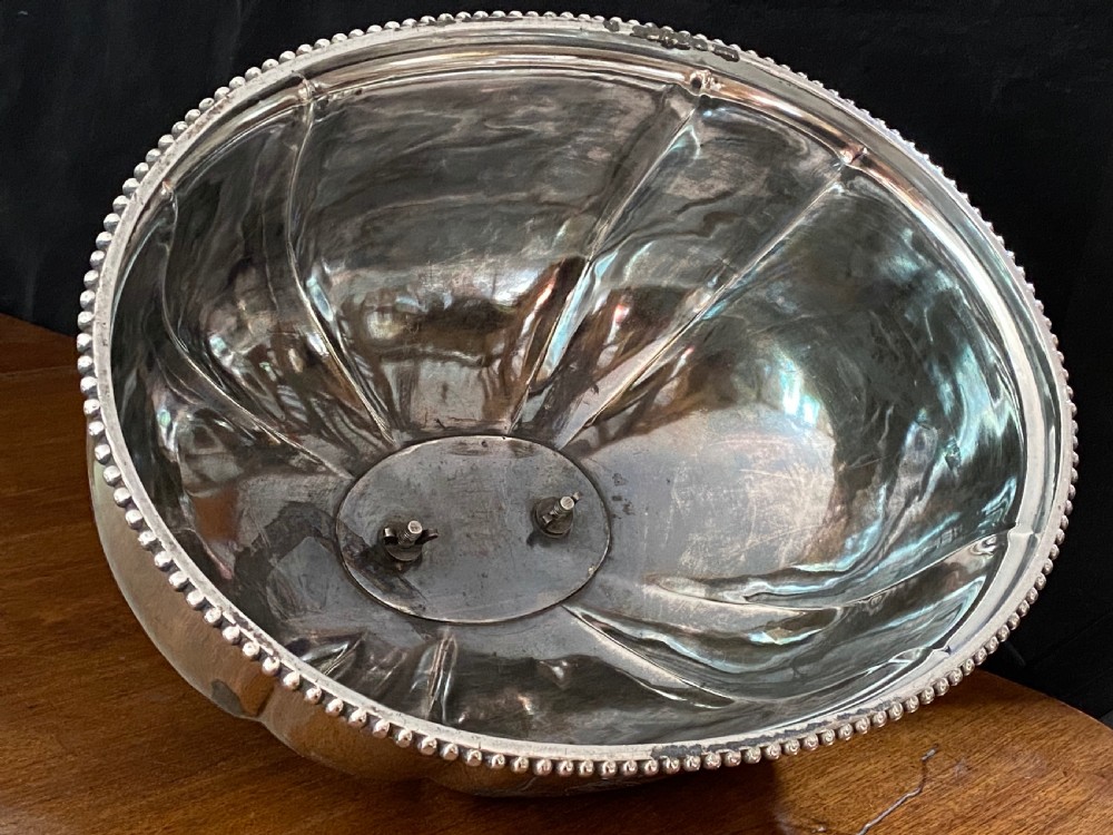 Pair of Silver Plated  Meat Covers with Provenance  View VIII