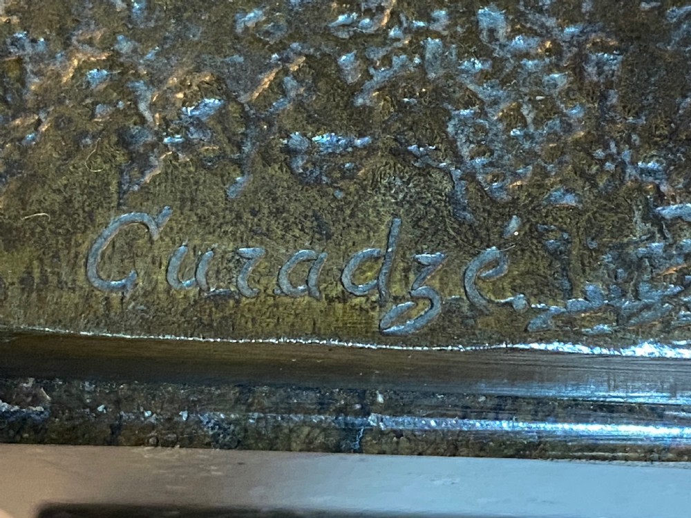 Bronze by Hans Guradze (1861-1922) View VIII