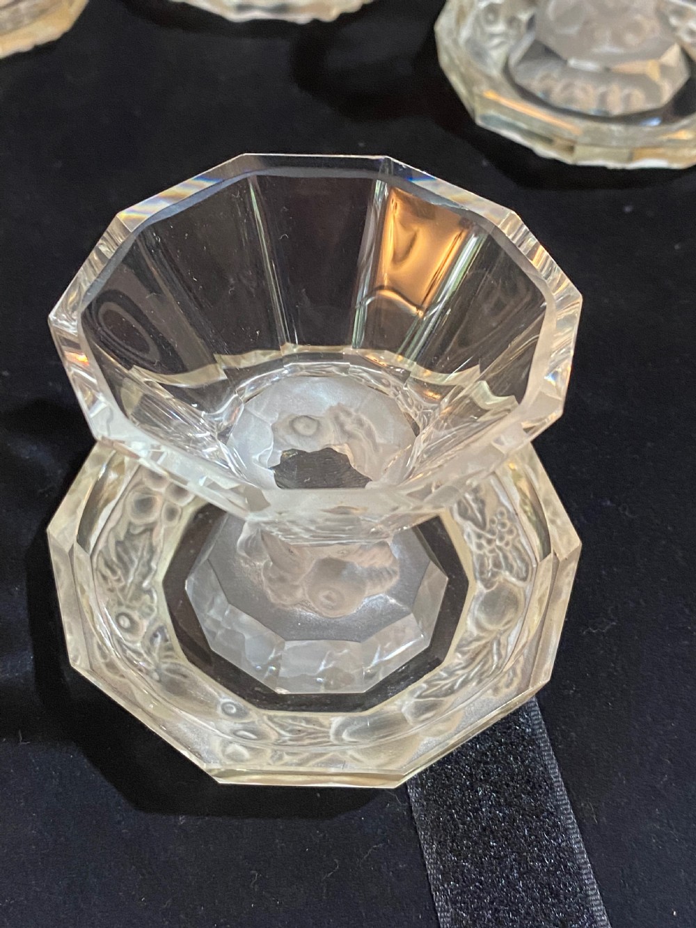 Art Deco Glass Liqueur Set View V