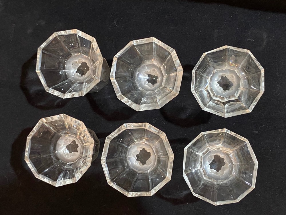 Art Deco Glass Liqueur Set View VI