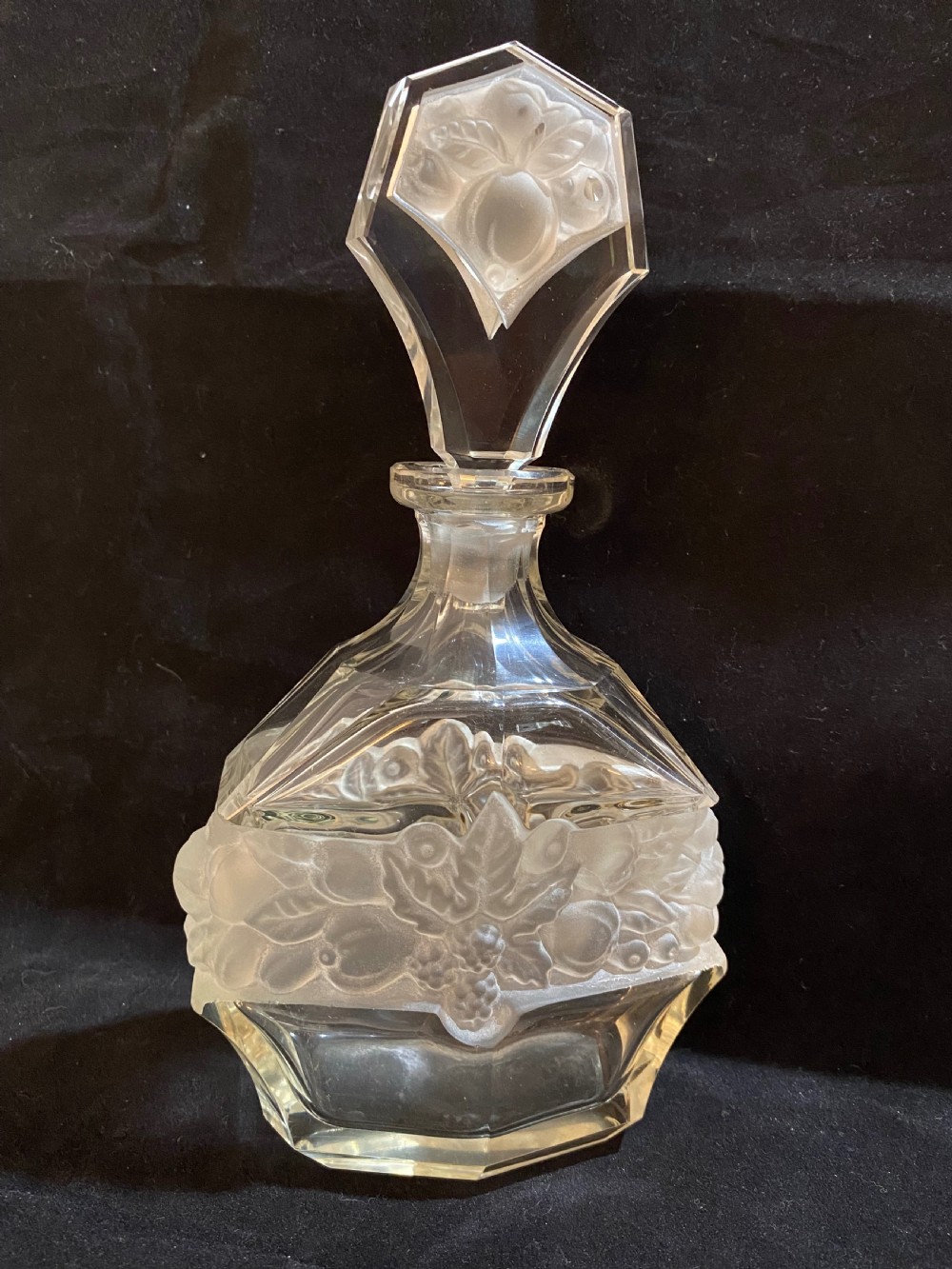 Art Deco Glass Liqueur Set View XV
