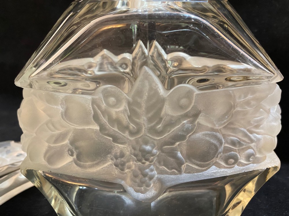 Art Deco Glass Liqueur Set View XVII