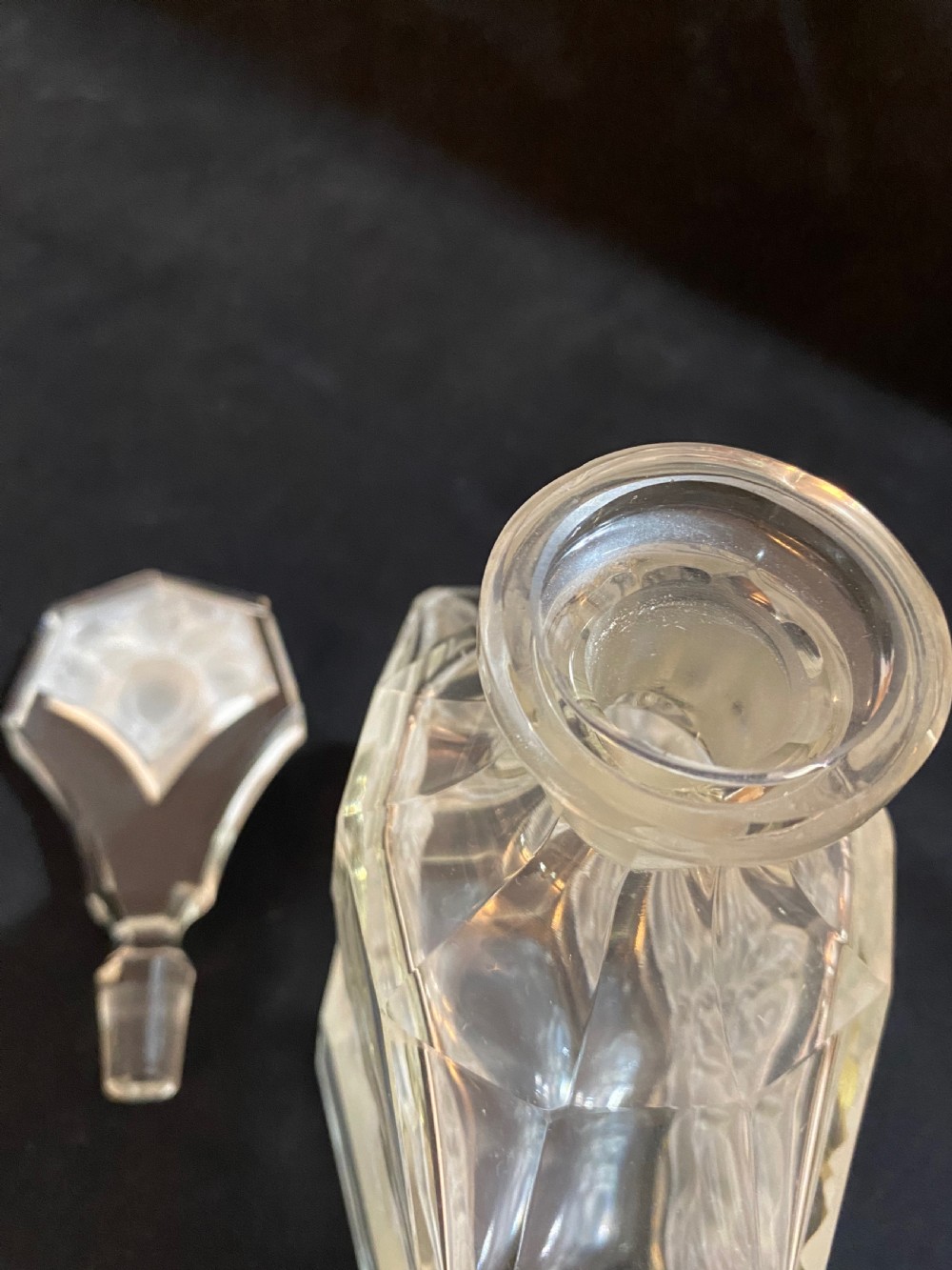 Art Deco Glass Liqueur Set View XX