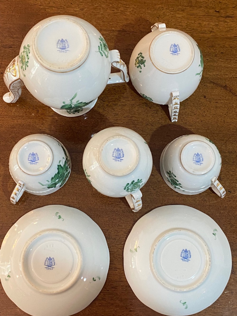 Harend Porcelain Coffee Service View XII