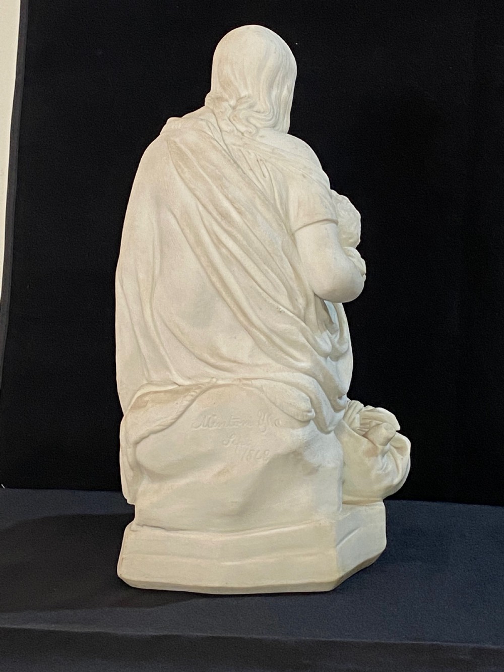Minton Parian Ware Figural Group. 19th Century View III