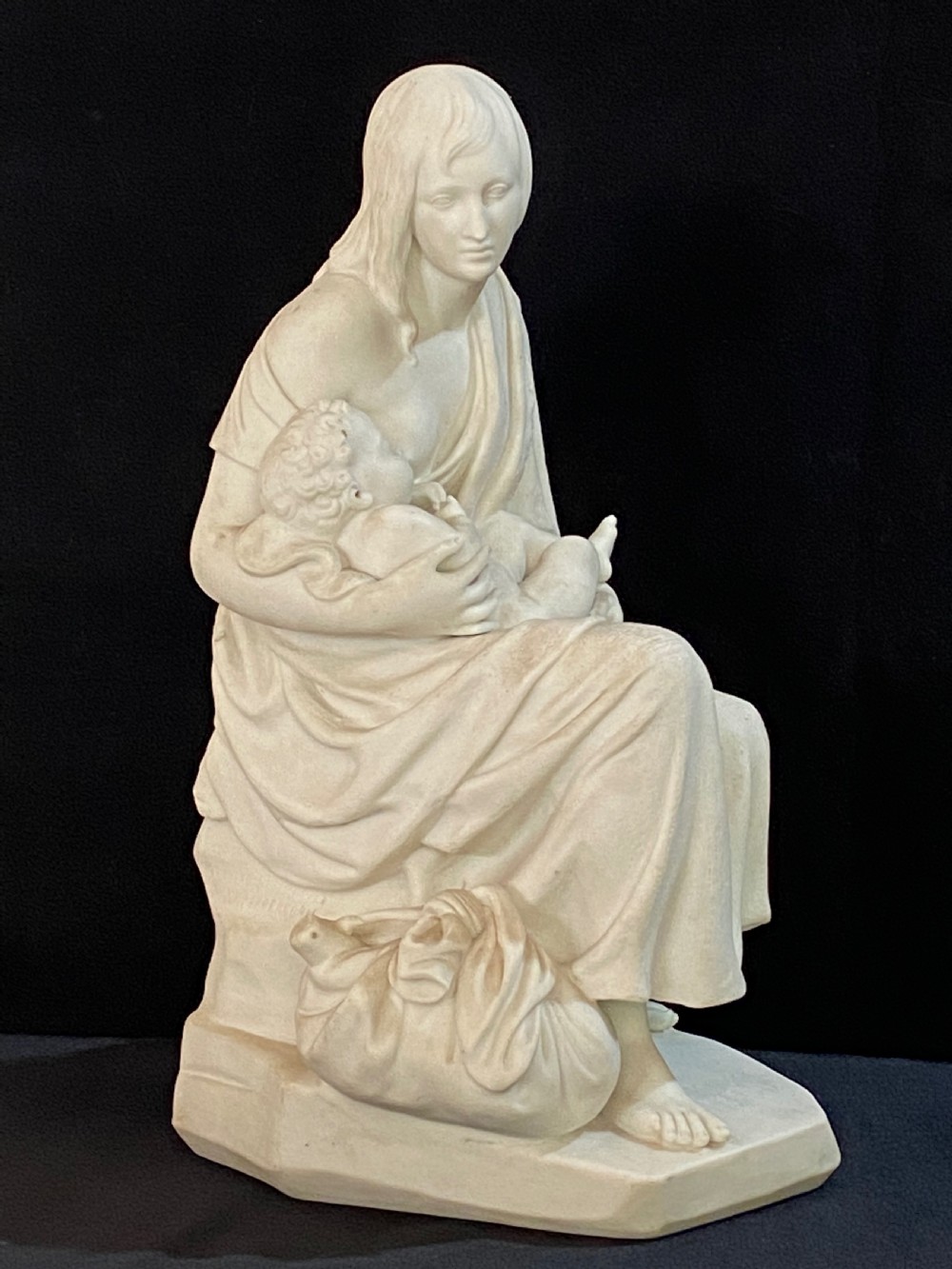 Minton Parian Ware Figural Group. 19th Century View IV