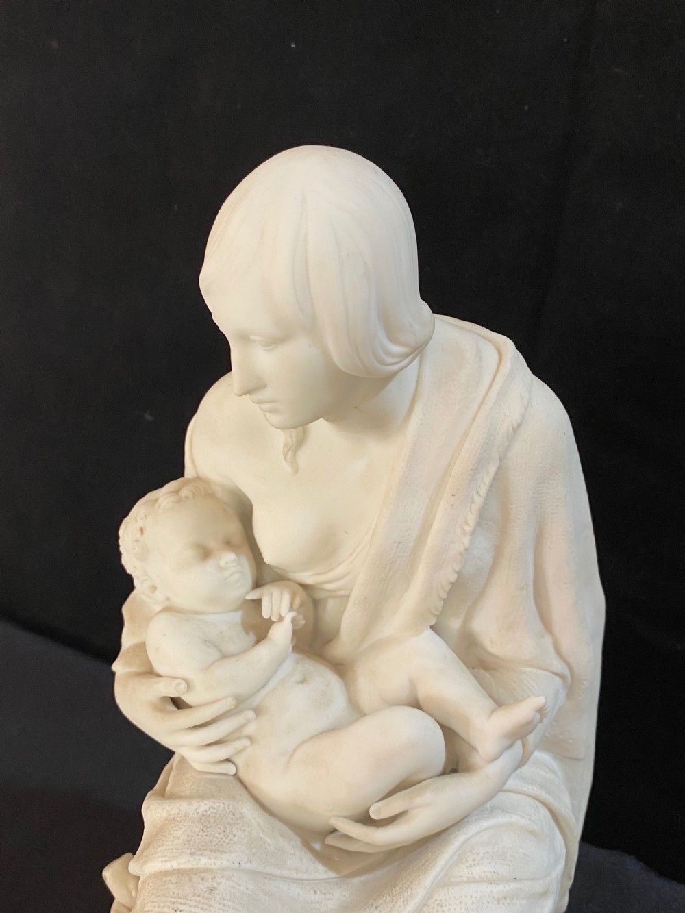 Minton Parian Ware Figural Group. 19th Century View V