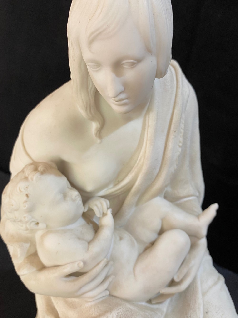 Minton Parian Ware Figural Group. 19th Century View VI
