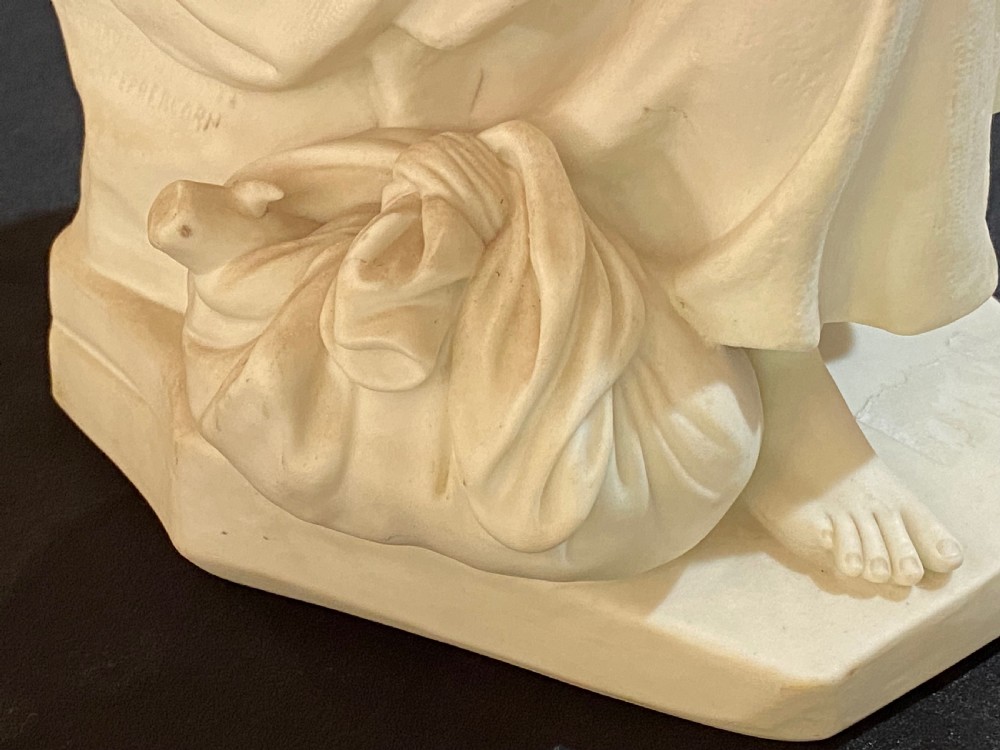 Minton Parian Ware Figural Group. 19th Century View XI