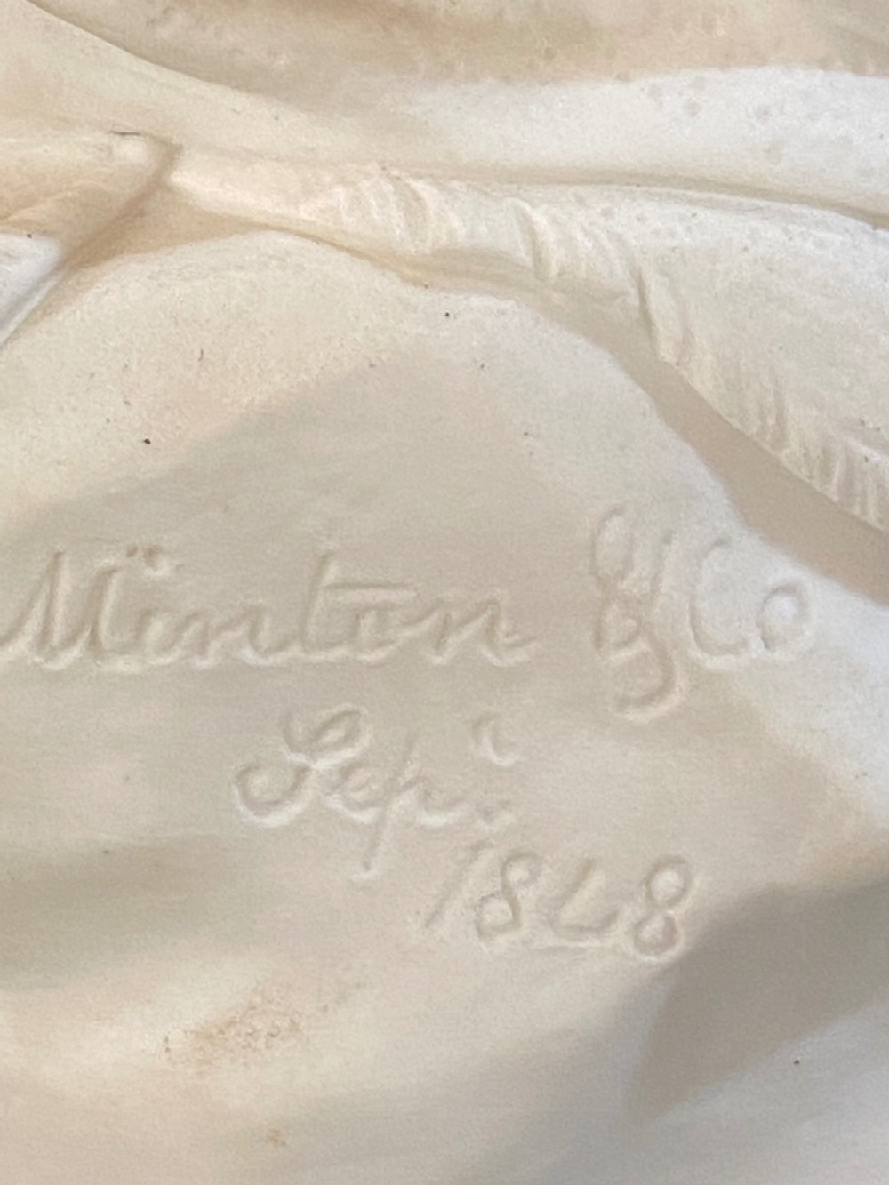 Minton Parian Ware Figural Group. 19th Century View XII